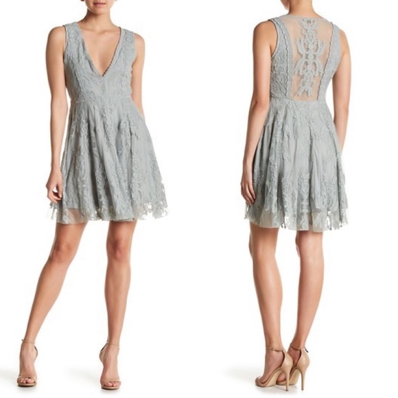 Wishlist Dresses & Skirts - Wishlist Sleeveless Embroidered Lace Mini Dress